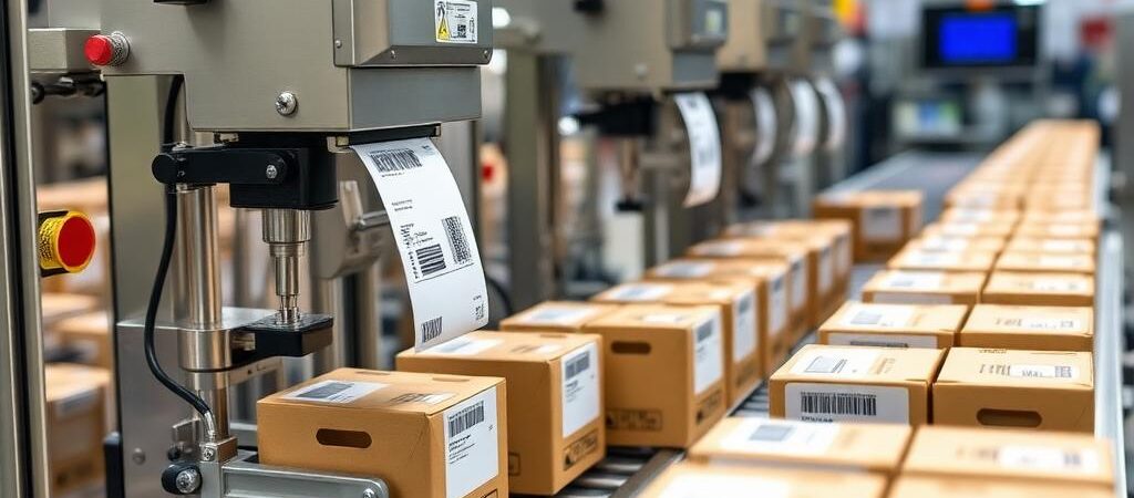 Labeling and packaging line
