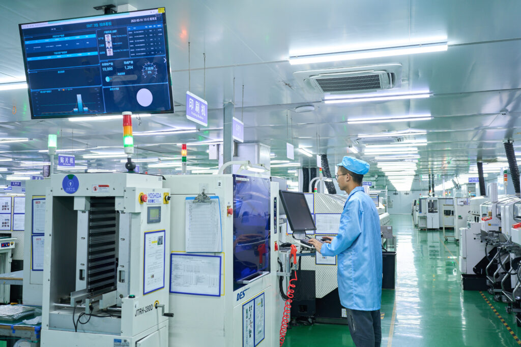 SMT production line at BITECH shenzhen facility