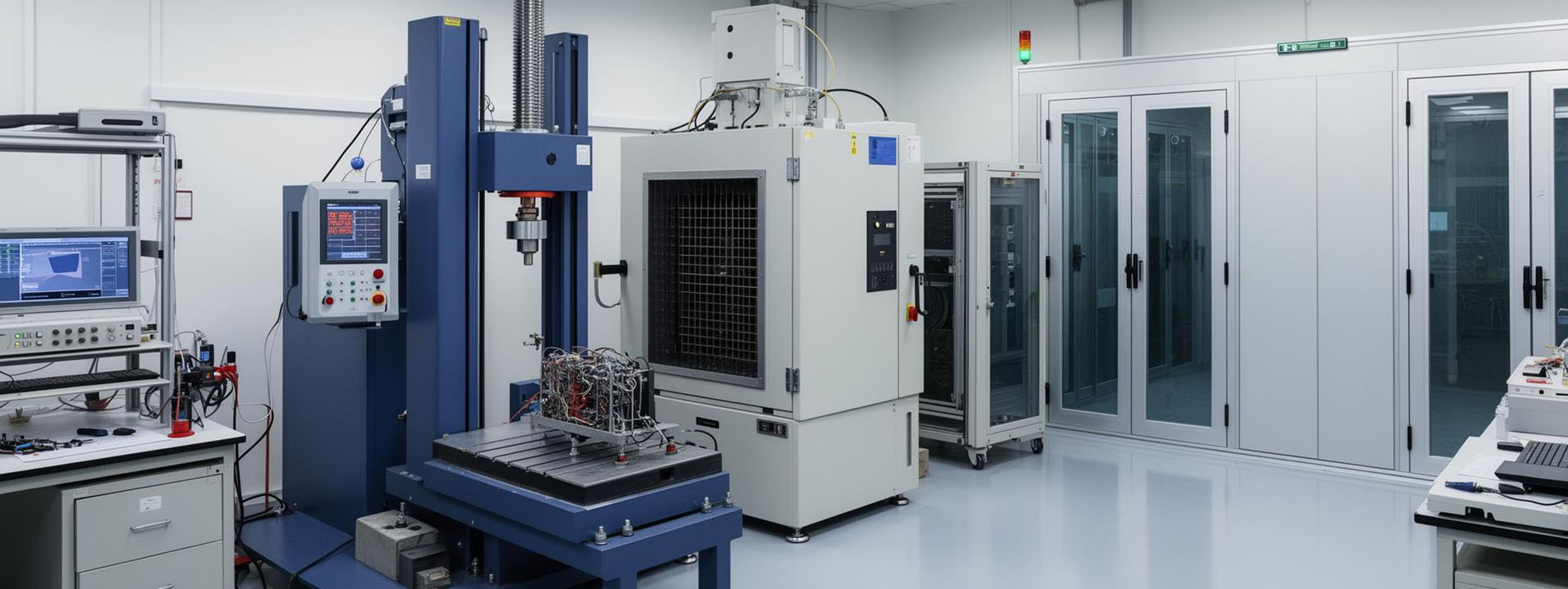 BITECH DVT Validation Laboratory with thermal chambers and testing equipment
