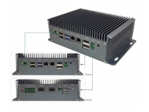 AX-130BT CAN FD fanless industrial box PC