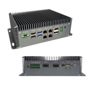 AX-134BT 4-LAN dual CAN fanless industrial box PC