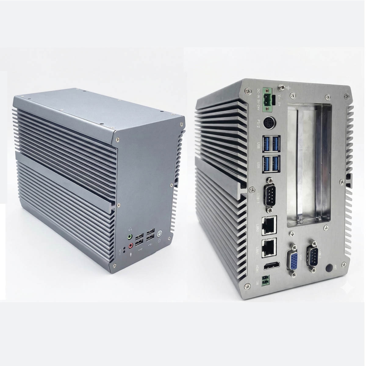 AX-520EBT Fanless PCI PCIE expansion overview