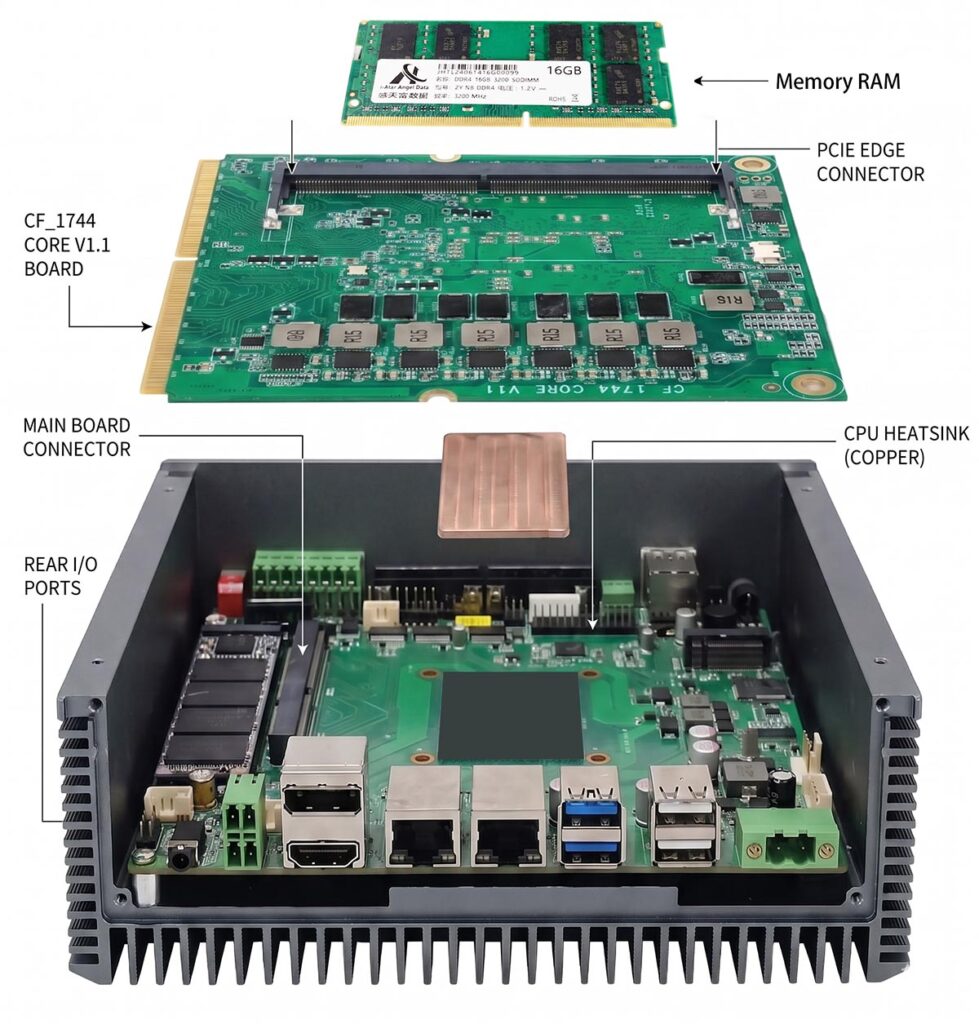 ax-130bt mainboard modular Gen 4th-14th explore