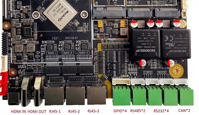 AE-3588BT Isolated RJ45 and COM