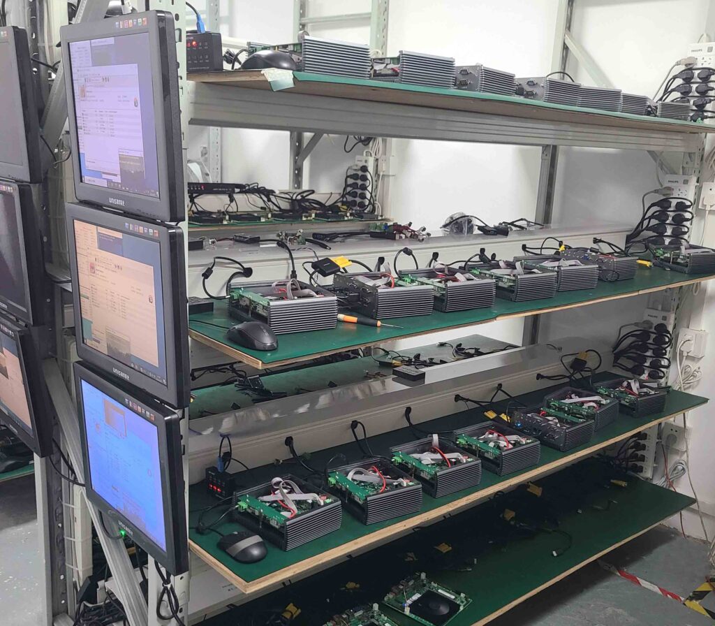Bitech 18 hours burn-in and full-load diagnostics on AX-234BT