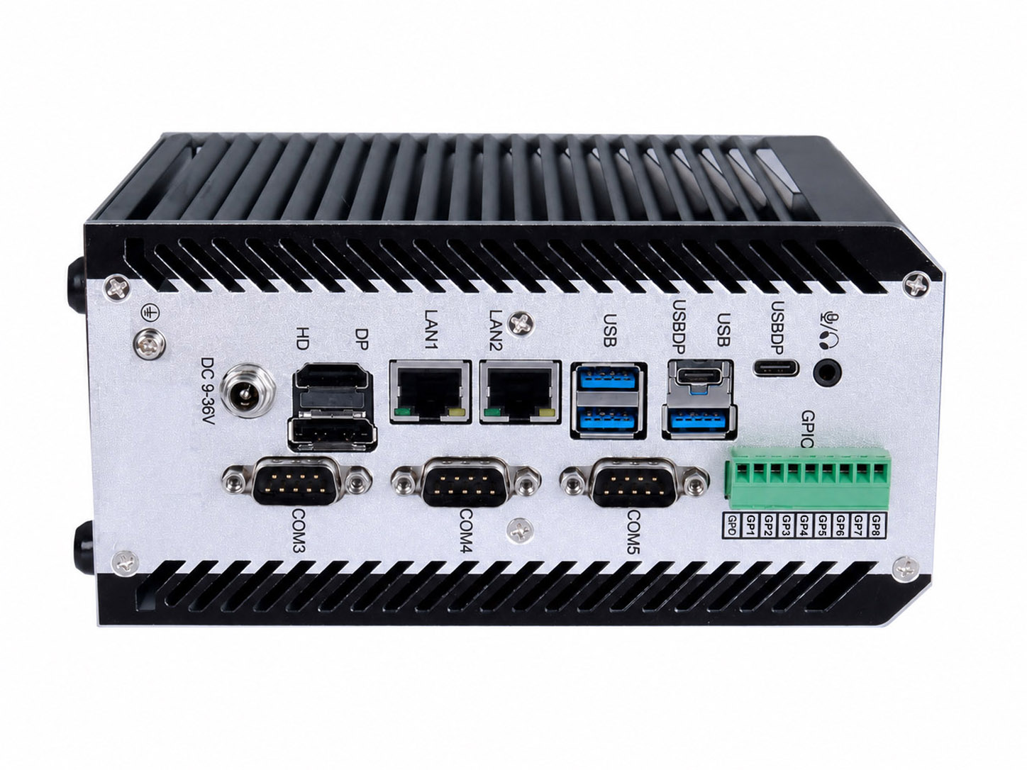 AX-238BT industrial computer 2 USB4 HDMI DP COM