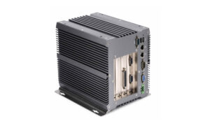 AX-530EBT fanless industrial box PC with three PCI expansion slots