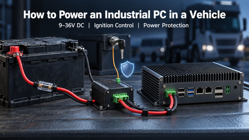 How to Power an Industrial PC in a Vehicle