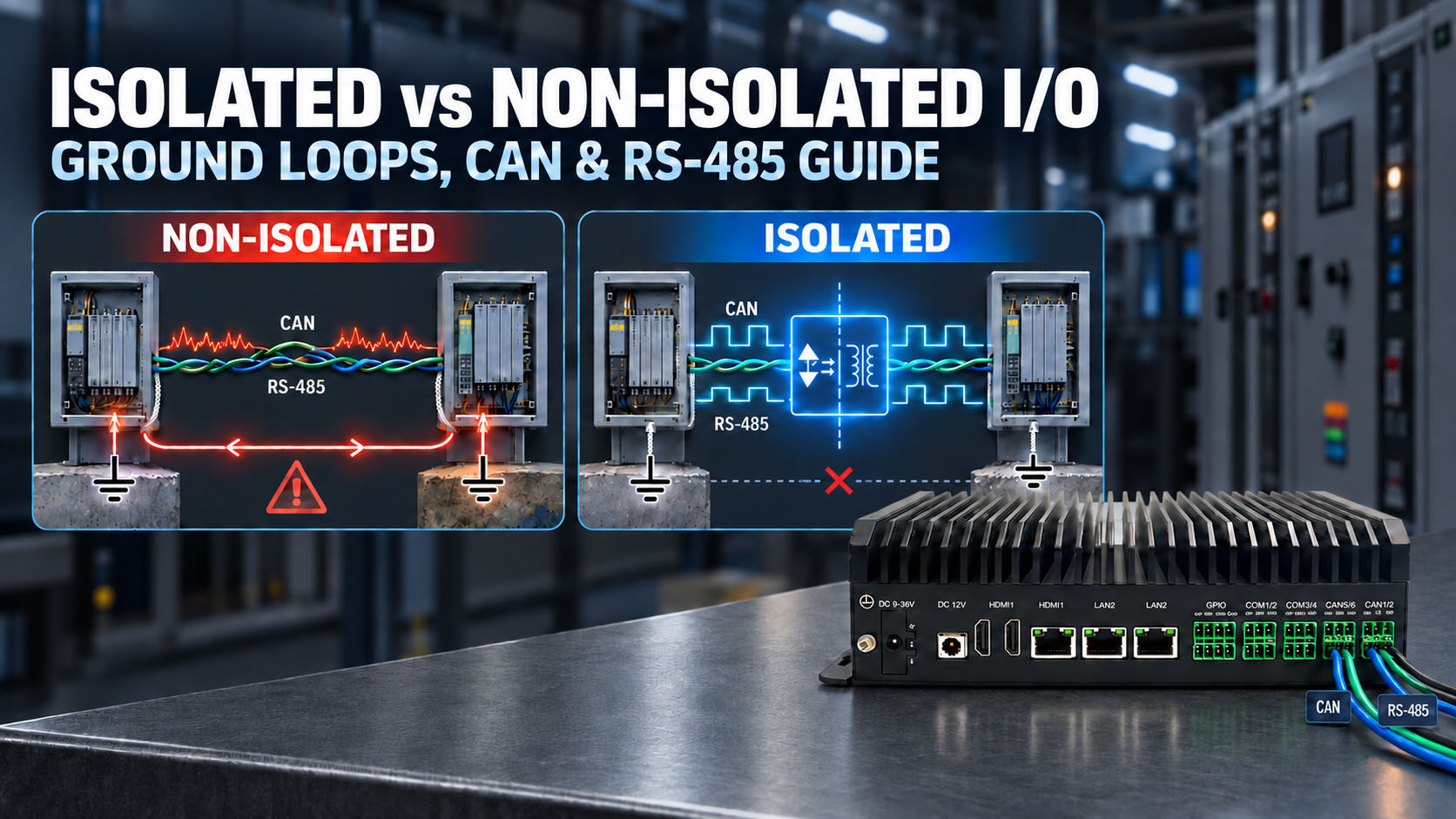 ISOLATED vs Non-ISOLATED IO